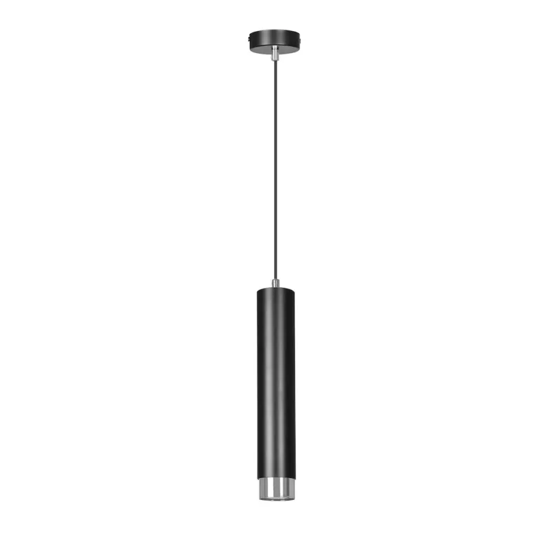 Hit sprzedaży Lampa wisząca Emibig Kibo 1 czarna z chromem GU10