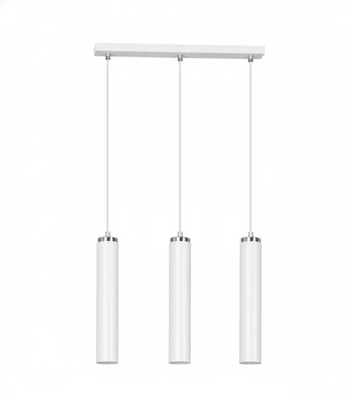 Nowy Lampa wisząca Emibig Luna 3 biała 3×GU10