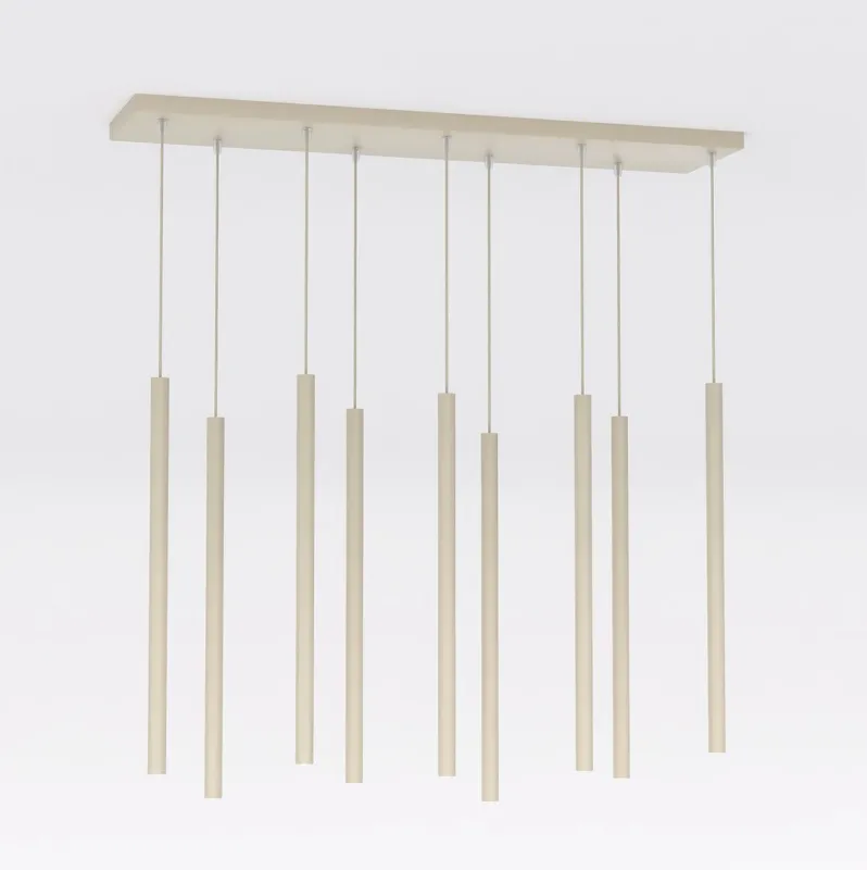 Szybka dostawa Lampa wisząca Emibig Selter 9 beżowa 9×G9