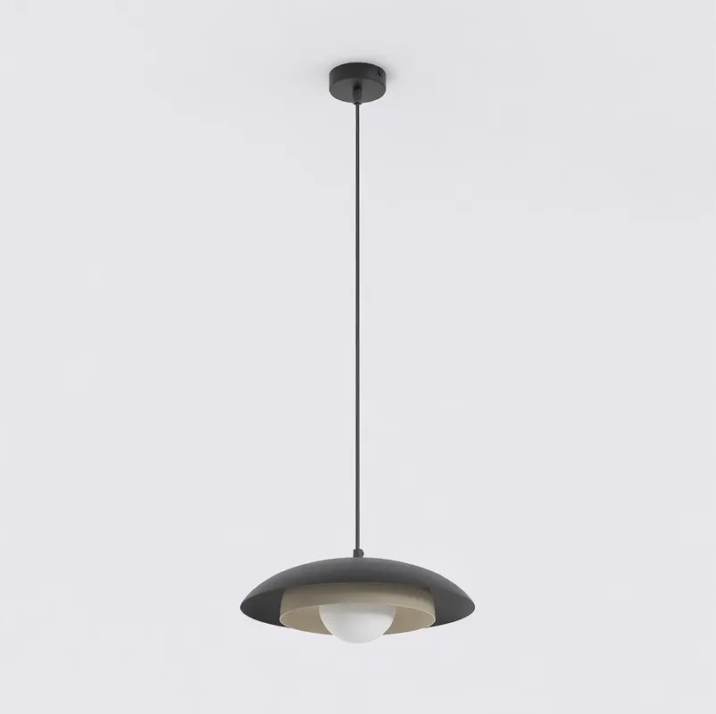 Lampa wisząca Emibig Skin 1604 czarna z białym kloszem 1×G9 Zamów teraz
