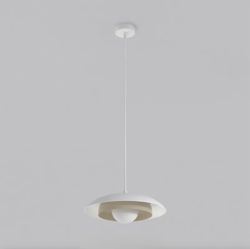 Lampa wisząca Emibig Skin 1605 biała z białym kloszem 1×G9 Zniżka