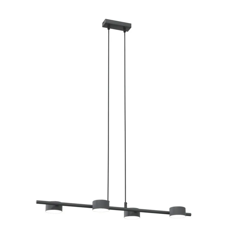 Lampa wisząca Emibig Sora 4 czarna 4×GX53 Ostatnie sztuki