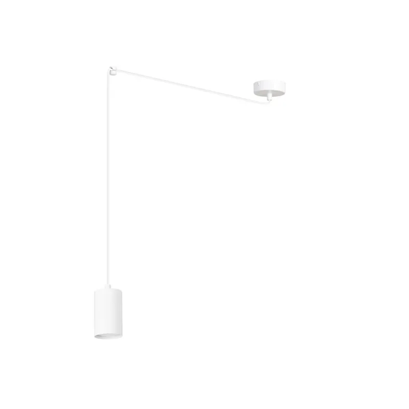 Wysoka jakość Lampa wisząca Emibig Traker 1 biała GU10