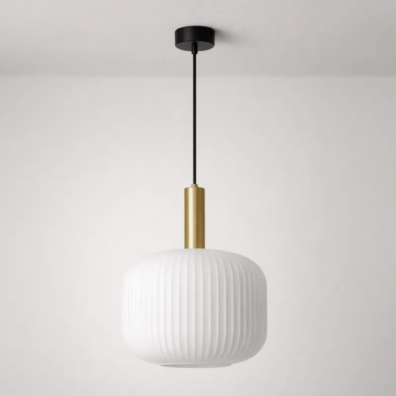 Lampa wisząca FABIO K-5870 Czarny, biały, patyna 1 źr., E27, 15W LED - Kaja Premium