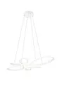 Bestseller Lampa wisząca Fly biały LED zintegrowany 345619131 - Trio