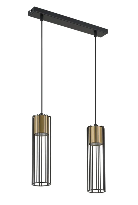 Lampa wisząca Fobia 2xGU10 czarna 33452 Sigma Ekspresowa dostawa