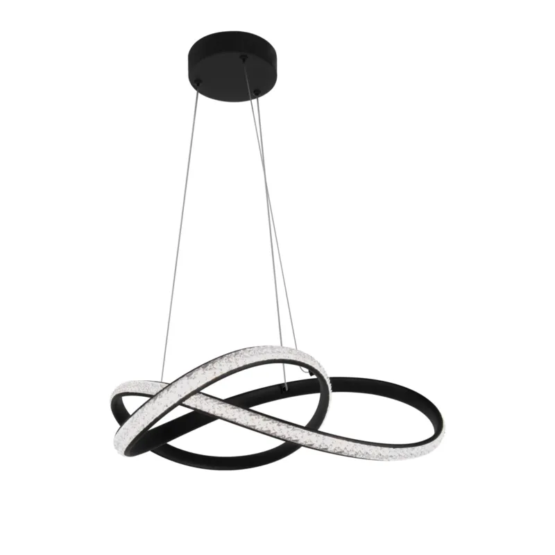 Lampa wisząca FONDI K-8236 Czarny 1 źr., LED - Kaja Kup teraz