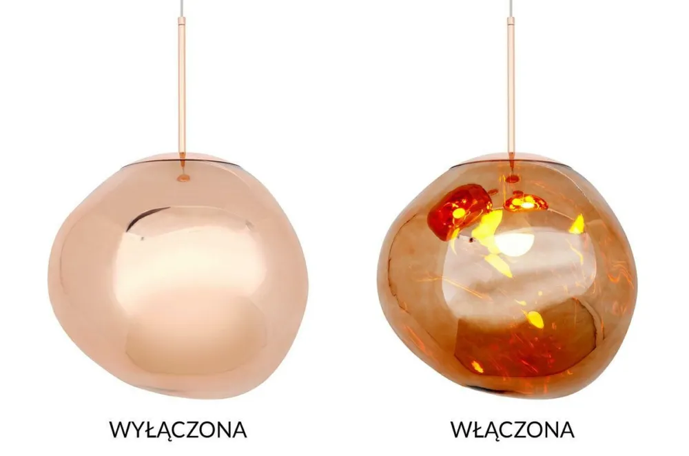 Oferta Lampa wisząca FUSION 40 miedziana akryl – King Home