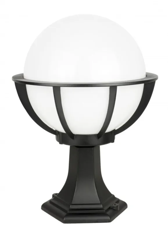 Lampa ogrodowa stojąca Kule z koszykiem 250 60W IP43 czarna K 4011/1/KPO 250 Su-Ma Dostępne od ręki