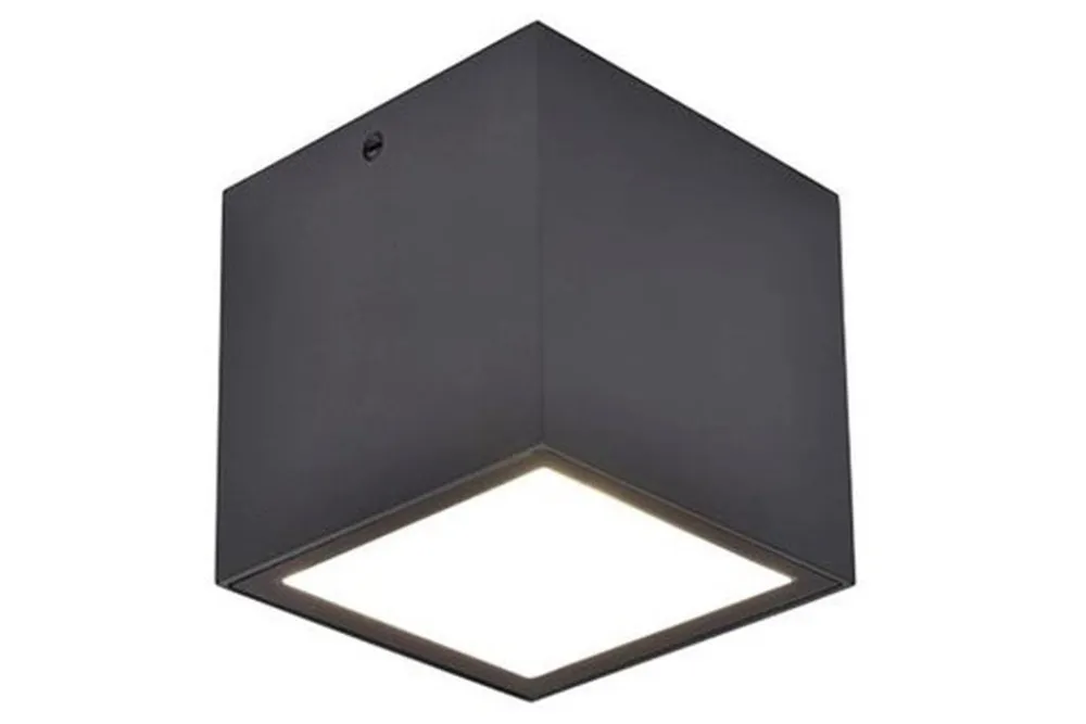Lampa zewnętrzna Gemini ciemny szary LED zintegrowany 6389101118 - Lutec Dostępne od ręki