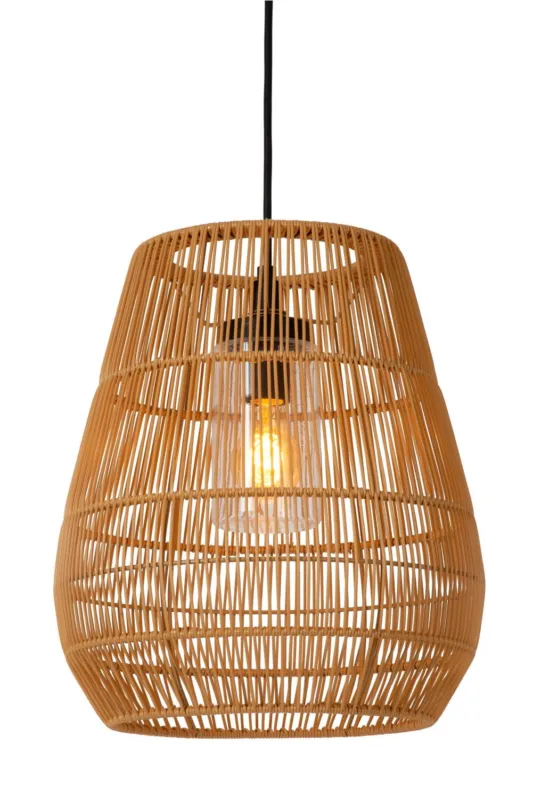 Lampa zewnętrzna Nerida drewno jasne i ciemne E27 03844/01/72 - Lucide Premium