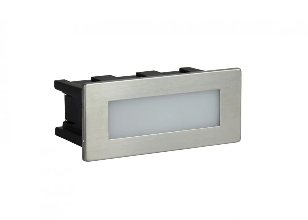 Kup online Lampa zewnętrzna ścienna podtynkowa Mur Led Inox E 04 Su-Ma