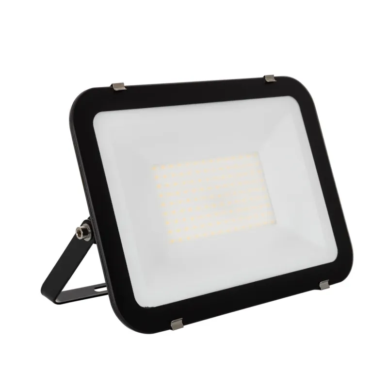 Naświetlacz LED 100W 3000K 120lm/W IP65 Slim Szklany Czarny Radikal FloodSlim 10000 lm Okazja