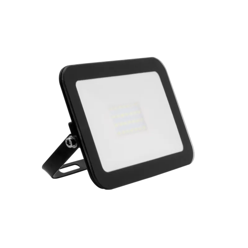 Naświetlacz LED 20W 6000K 120lm/W IP65 Slim Szklany Czarny Radikal FloodSlim 2000 lm Nowy