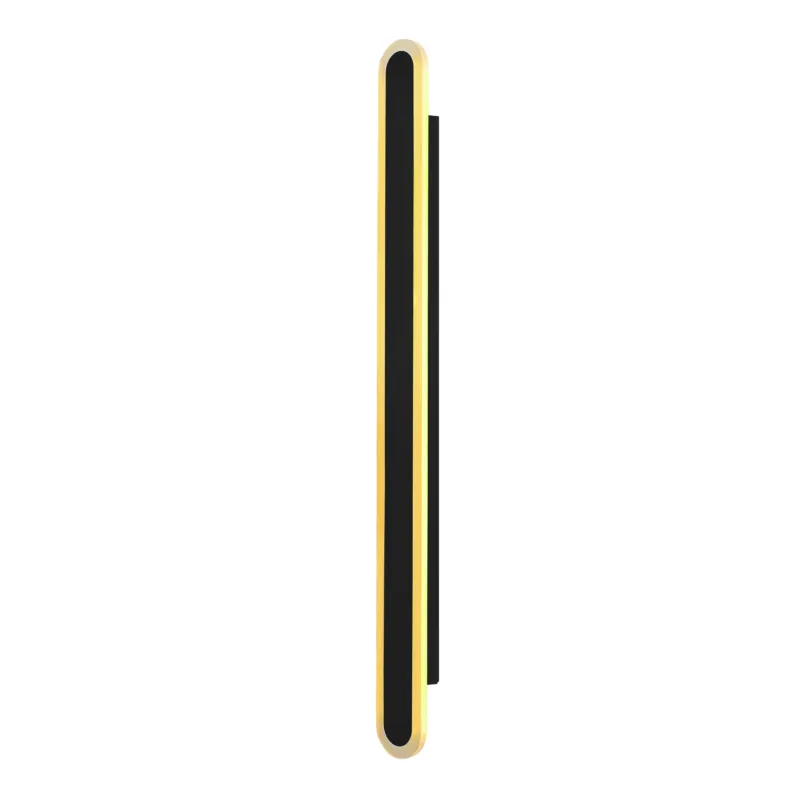 Popularny Kinkiet zewnętrzny Candellux Stick czarny LED zintegrowany 90 cm