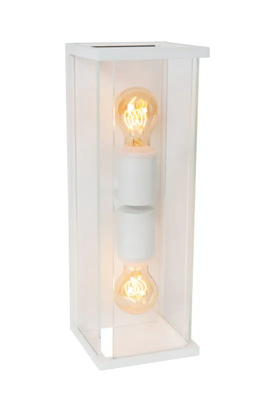 Darmowy zwrot Kinkiet zewnętrzny Claire biały E27 27883/02/31 - Lucide