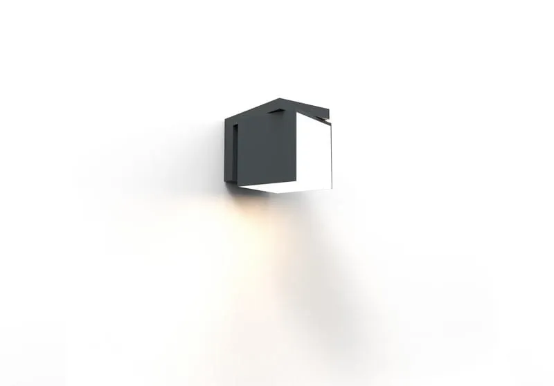 Kinkiet zewnętrzny Cuba antracyt LED zintegrowany 5193814118 - Lutec Tani