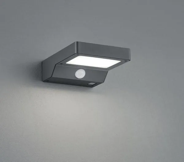 Kinkiet zewnętrzny Fomosa - Czajnik Ruchu - Solar antracyt LED zintegrowany R22281142 - RL Hit cenowy