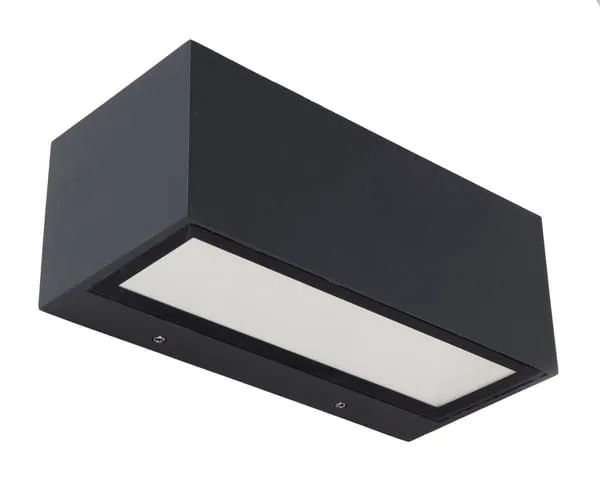 Kinkiet zewnętrzny Gemini antracyt LED zintegrowany 5189112118 - Lutec Wysoka jakość