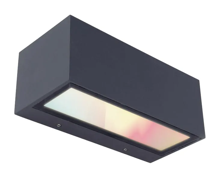 Kinkiet zewnętrzny Gemini antracyt LED zintegrowany 5189120118 - Lutec Bestseller