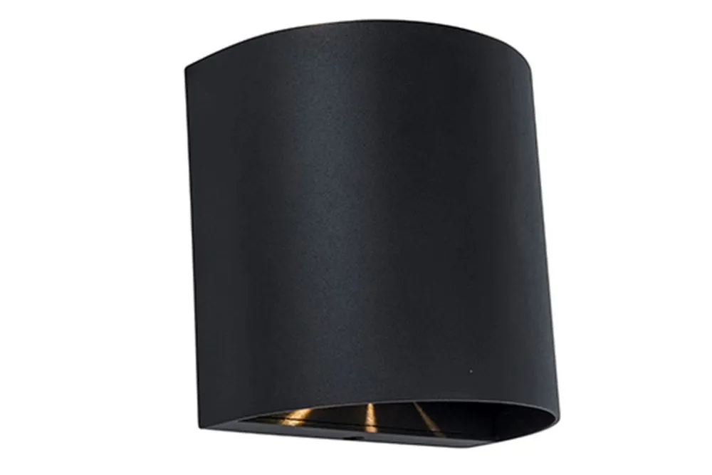 Kinkiet zewnętrzny Gemini Beams czarny mat LED zintegrowany 5104006012 - Lutec Najlepsza cena