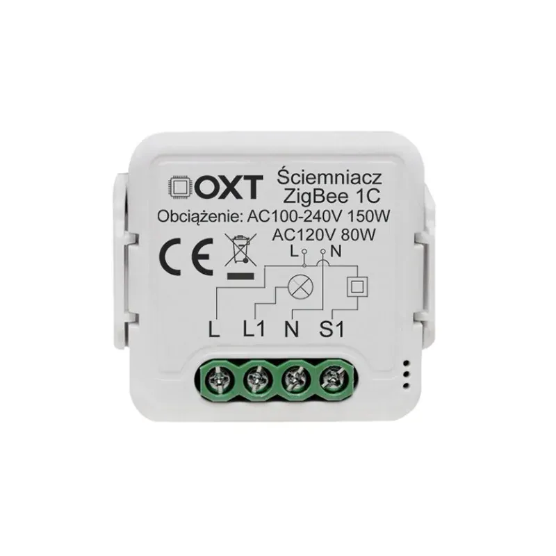 Oferta czasowa Moduł Oxt Ściemniacz 1 Obwód Zigbee Tuya