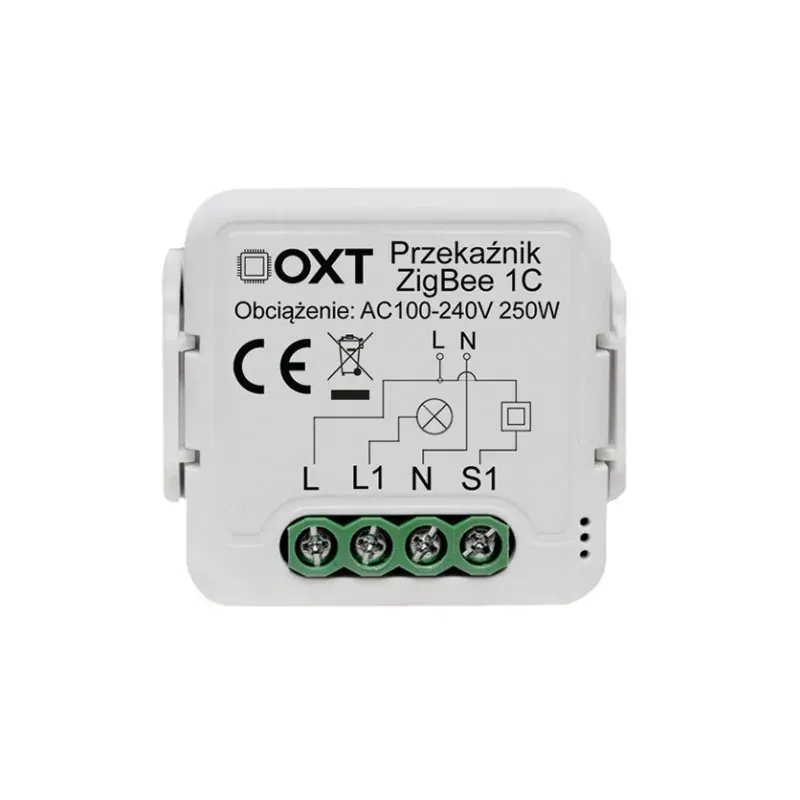 Ostatnie sztuki Przekaźnik Zigbee Oxt 1 Obwód Tuya