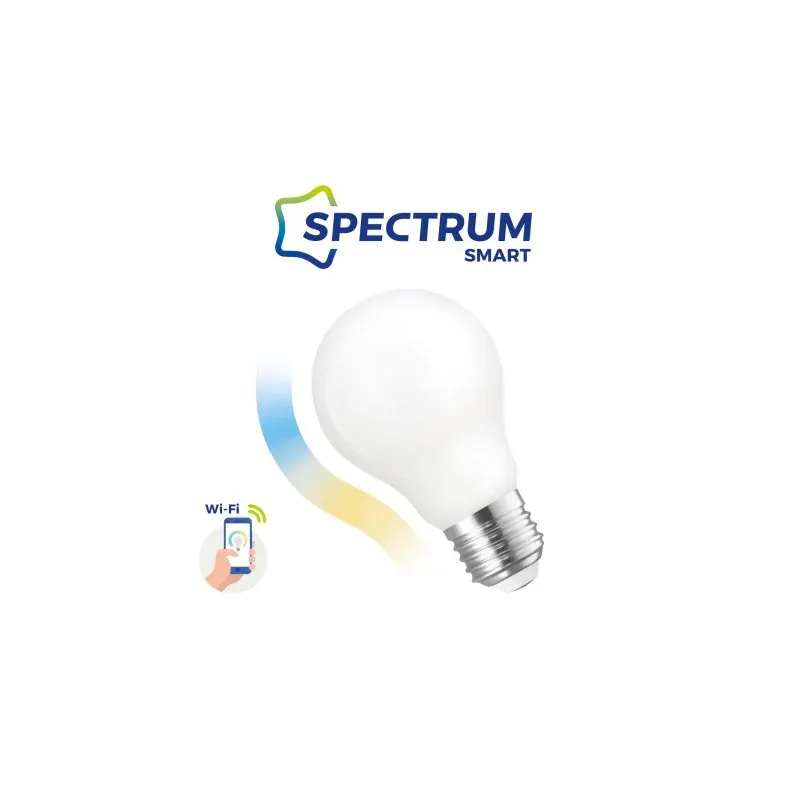 Bestseller Żarówka Led E27 Gls 5W Cog Milky Cct+Dimm Spectrum Tuya Smart
