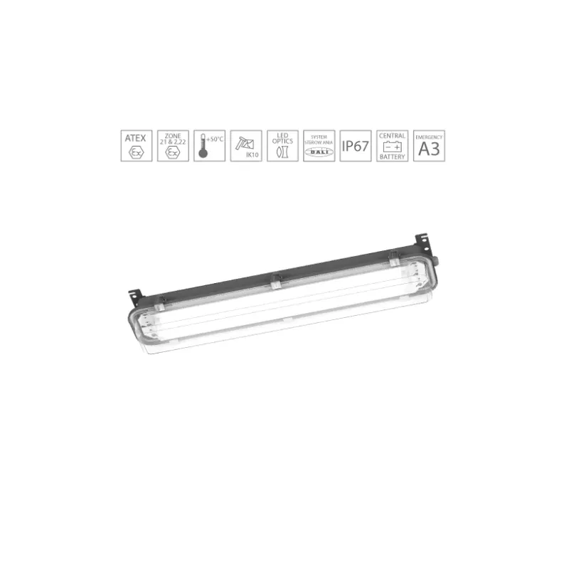 Oprawa Przeciwwybuchowa Exl310Led 33,4W Ip67 Ok. 70Cm Ekspresowa dostawa