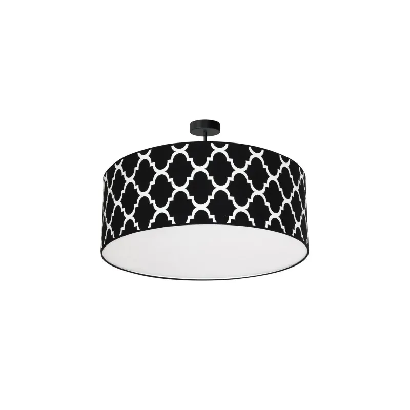 Bezpieczne zakupy Lampa Wisząca Pierre Black 3Xe27