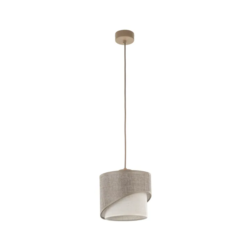 Tylko dziś ELBRUS LINEN LAMPA WISZĄCA 1XE27 200 10865 TK Lighting