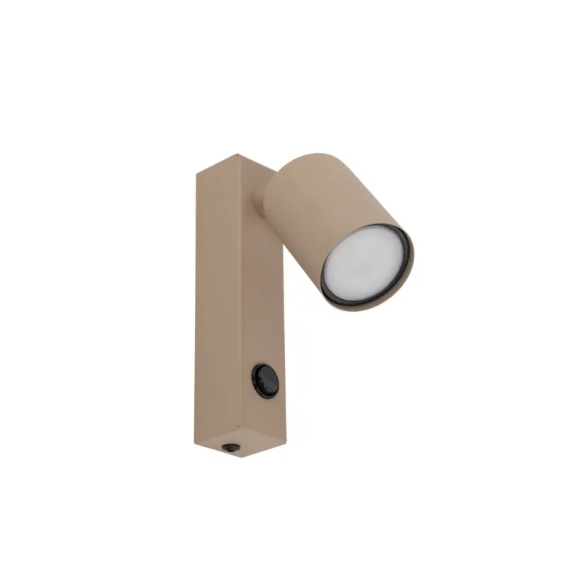 Funkcjonalny kinkiet z włącznikiem i ruchomym kloszem do sypialni NEX SABIA 1xGU10 11363 TK Lighting Hit cenowy