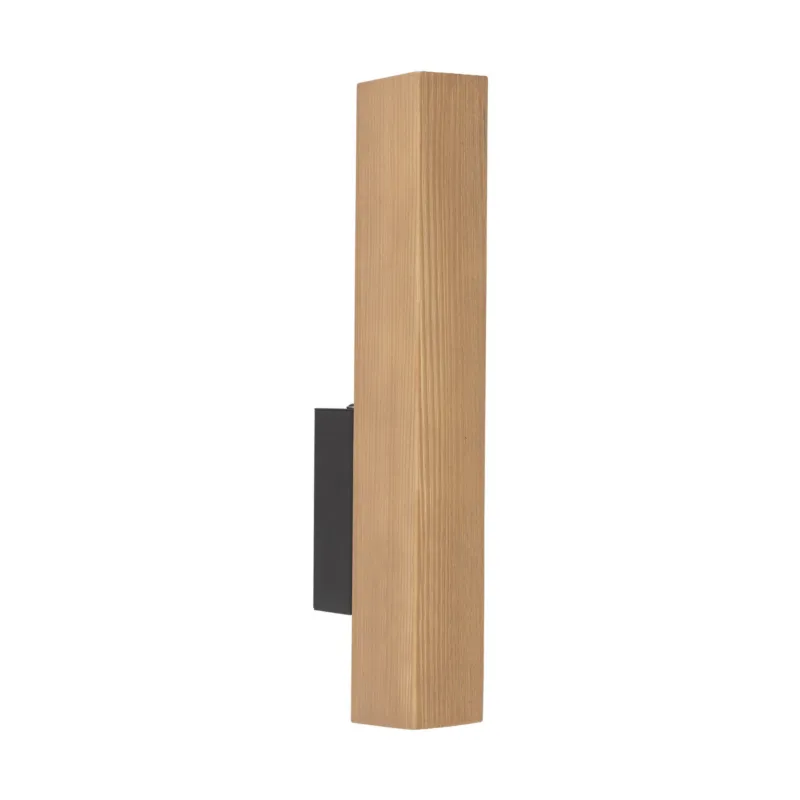 Nowość Kinkiet z jasnego drewna 36W LED 31cm TEO doświetlenie sypialni 6618 TK Lighting