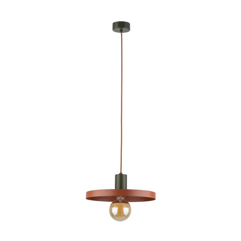 Tylko do końca tygodnia Lamp wisząca w nowoczesnym stylu SILA z ceglanym kloszem 30cm 10749 TK Lighting