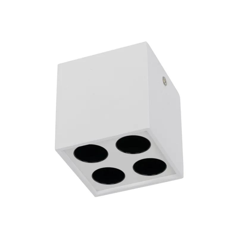 Wyprzedaż Lampa sufitowa minimalistyczna biała 8W LED ze zmienną barwą światła do biura ARCO WHITE CCT 18165 TK Lighting