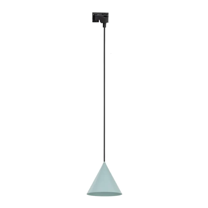 Super okazja Lampa wisząca 1 fazowa z miętowym kloszem CONO MINT 10655 TK Lighting