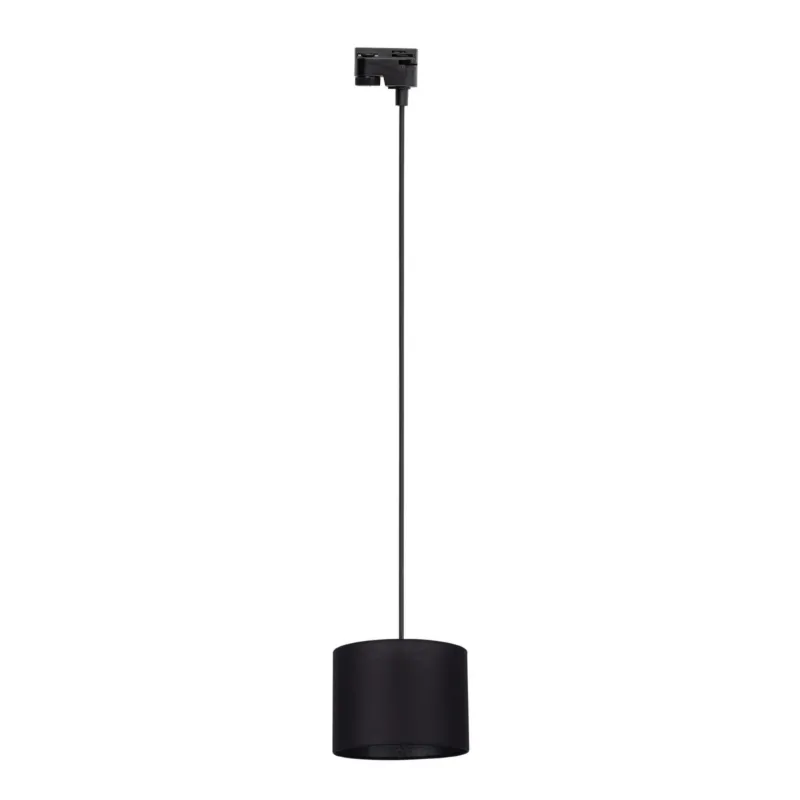Sprawdź teraz Lampa wisząca 1fazowa szynowa z kloszem TRACER Ø20 czarna 10677 TK Lighting