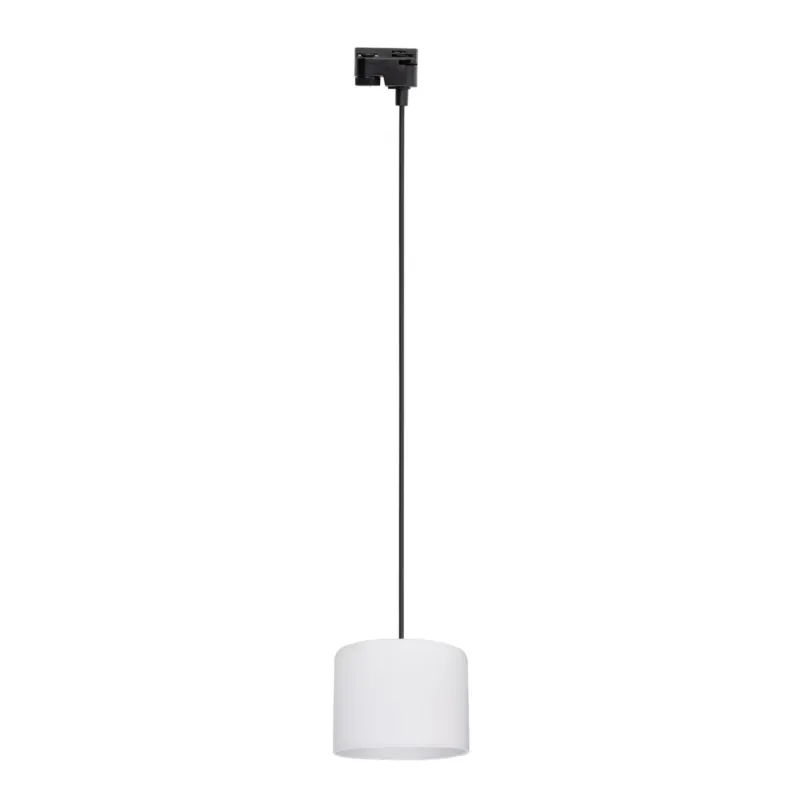 Szybka dostawa Lampa wisząca 1fazowa szynowa z kloszem TRACER WHITE Ø20 biała 10679 TK Lighting