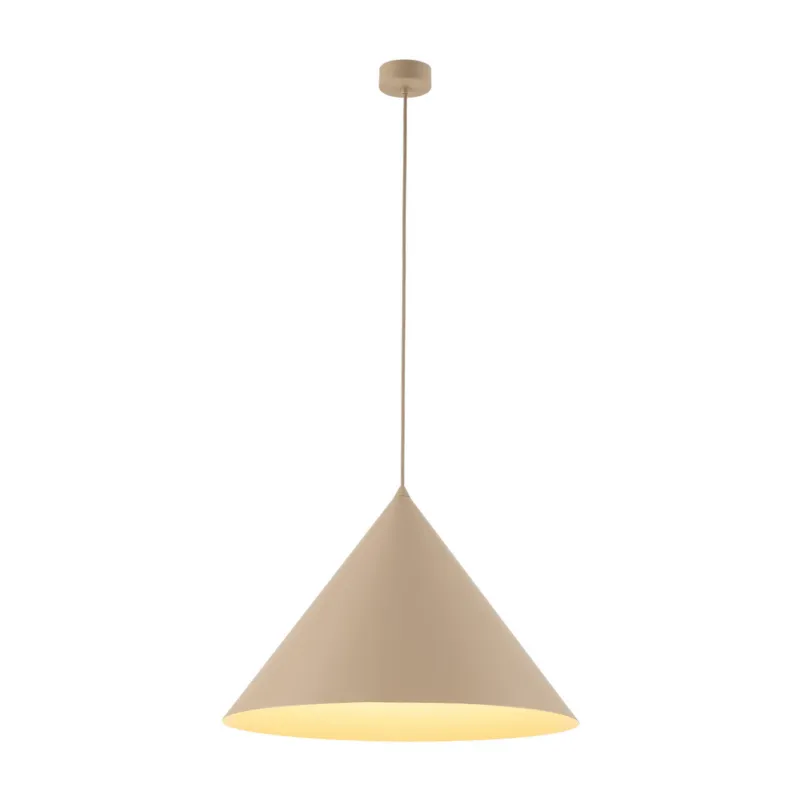 Lampa wisząca CONO do salonu w stylu glamour, Ø50 beżowy E27 10622 TK Lighting Premium