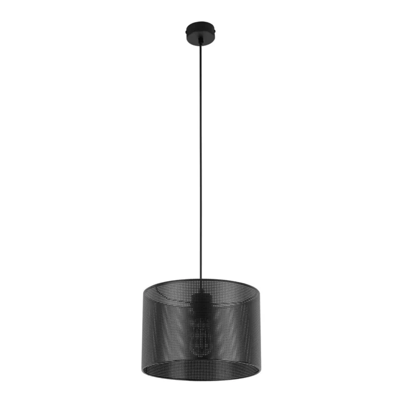 Lampa wisząca czarna do loftowych wnętrz Ø30cm MORENO 4991 1xE27 TK Lighting Zniżka