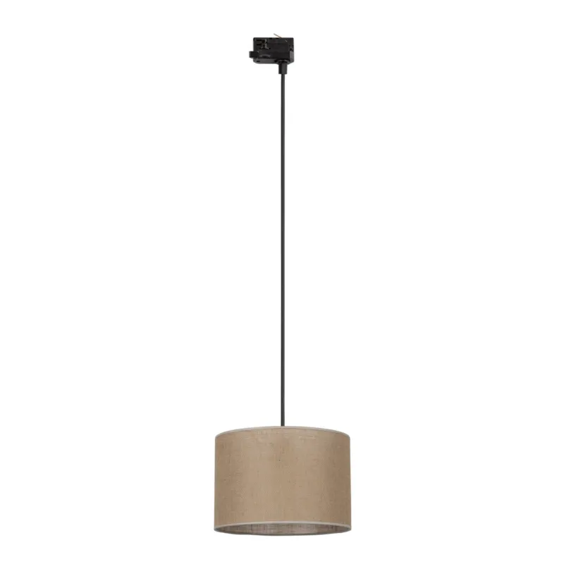 Lampa wisząca do szynoprzewodu 3 obwodowego TRACER klosz juta Ø30 10692 TK Lighting Wyprzedaż