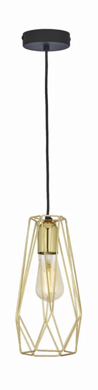 Lampa wisząca LUGO GOLD 1 2696 TK Lighting Tylko dziś