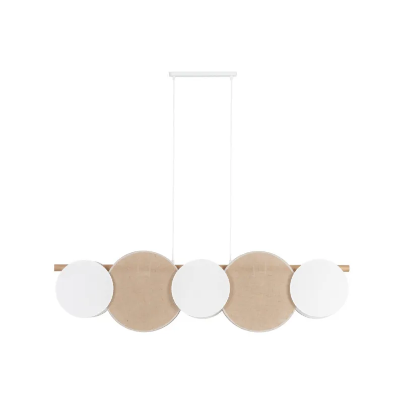 Lampa wisząca nowoczesna do przestronnych aranżacji, nad stół w jadalni PULSE 5xE27 4815 TK Lighting Hit cenowy