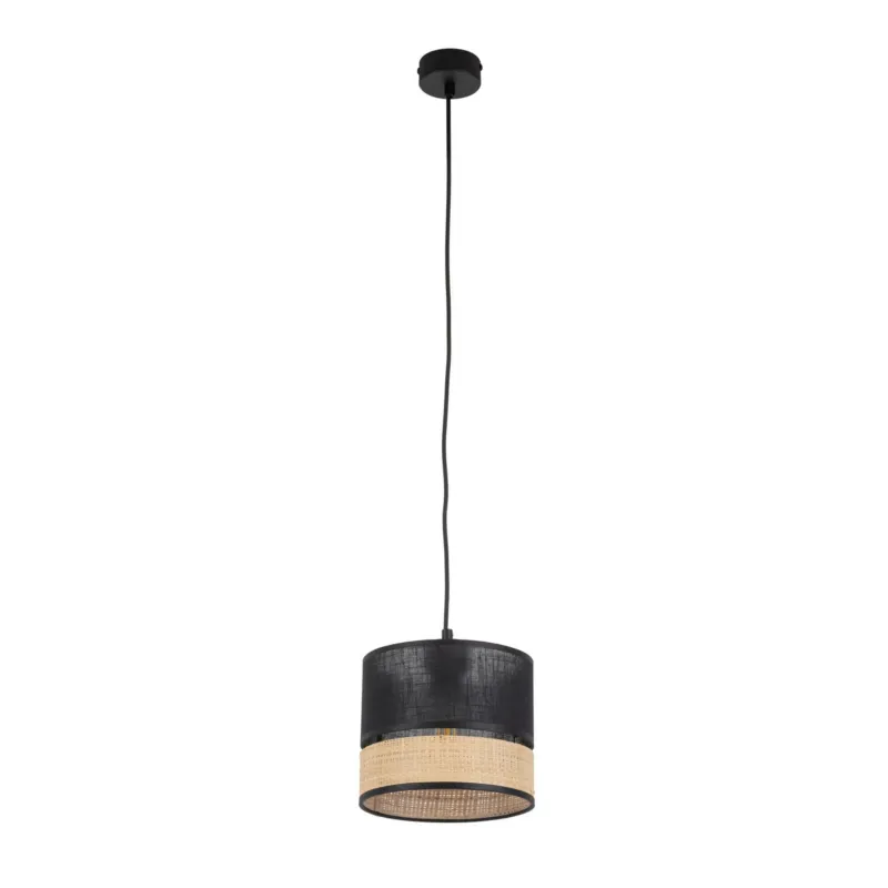 Taniej Lampa wisząca PAGLIA w stylu boho z dwukolorowym kloszem na E27 4765 TK Lighting