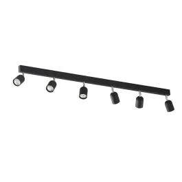 TOP BLACK/CHROME LAMPA SUFITOWA 6 PŁ Kup teraz