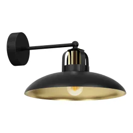 Bestseller Kinkiet Felix Black/Gold 1xE27 MLP8904