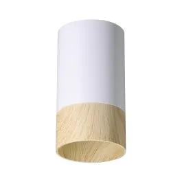 Lampa sufitowa Conti 15W GU10 Biała/drewniana 2228358 Candellux Oferta
