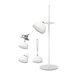 Łatwy zwrot LAMPKA LED KOBI KLLABIA LIZBONA 3,5W BIALA BIURKOWA/NA KLIPS/NA SCIANE