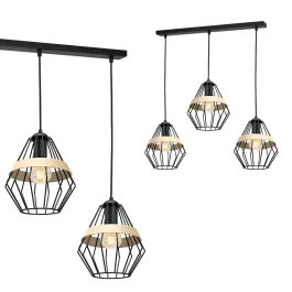 Lampa Wisząca Cliff Black 3xE27 MLP5525 Ekspresowa dostawa