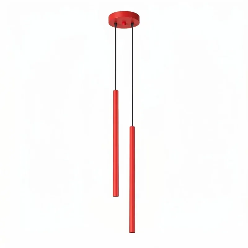 Lampa wisząca PASTELO 2 czerwona Obniżka ceny